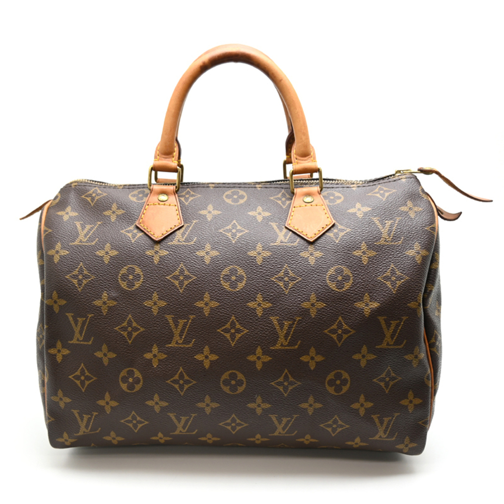 Louis Vuitton Speedy 30 Women's/Men's Handbag M41526 (Discontinued) Monogram ...